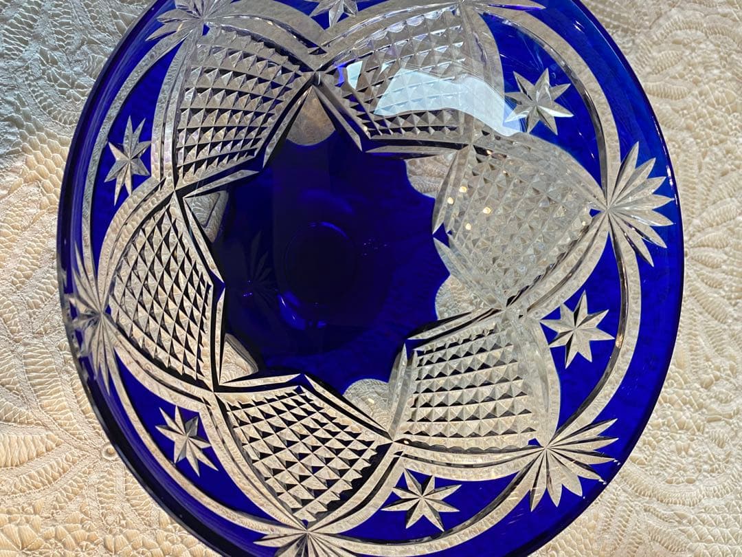 Val St Lambertヴァルサンランベール　カットが美しいクリスタルボウル