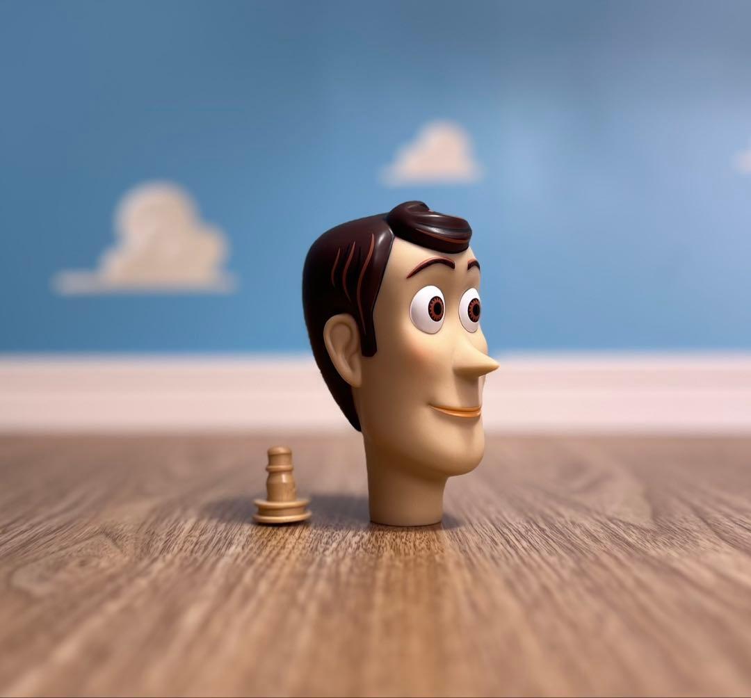 「トイストーリー　ウッディヘッドパーツセット　カスタム」