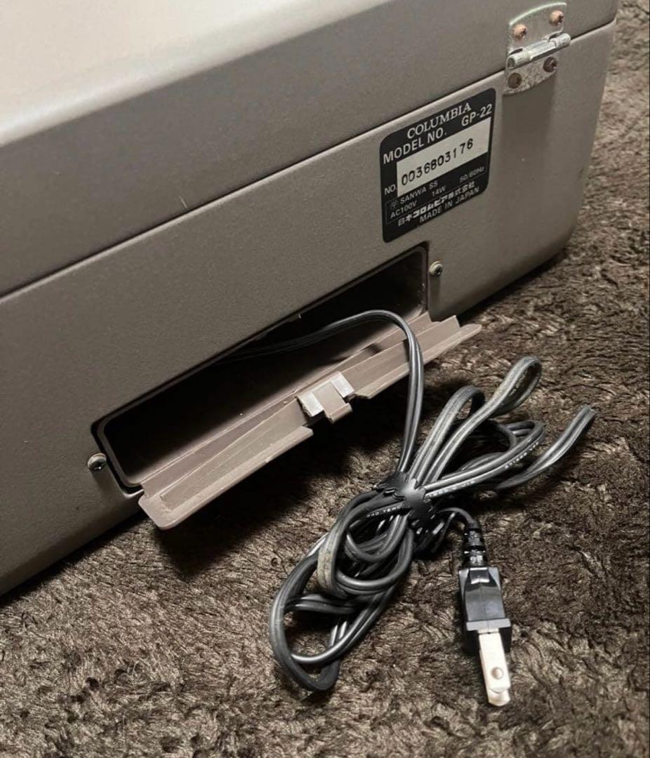 コロンビア GP-22 レコード カセットプレーヤー