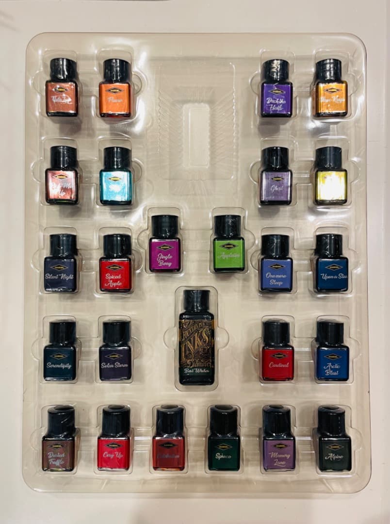 ダイアミン DIAMINE インクベントカレンダー2022 グリーンエディション