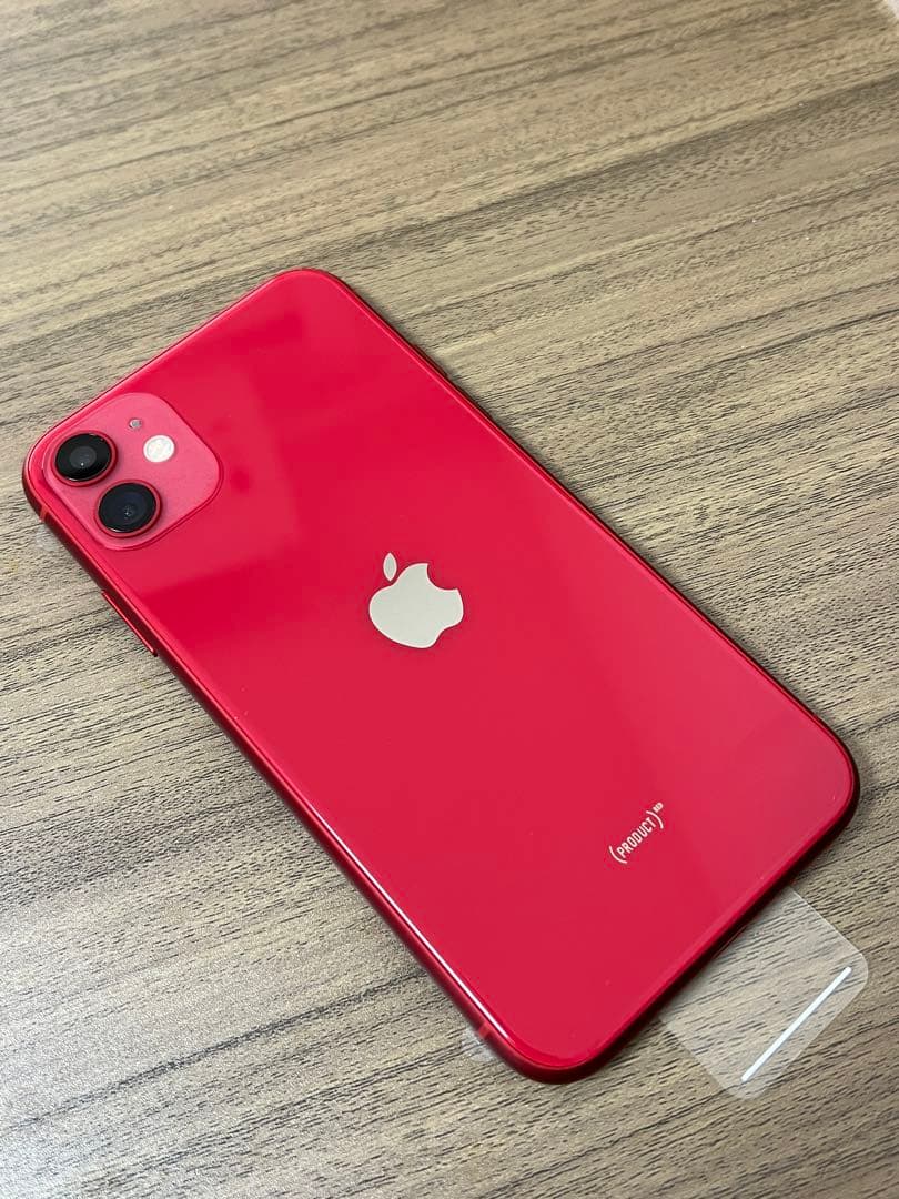 新品未使用 iPhone11 128GB 日本国内版 SIMフリー レッド