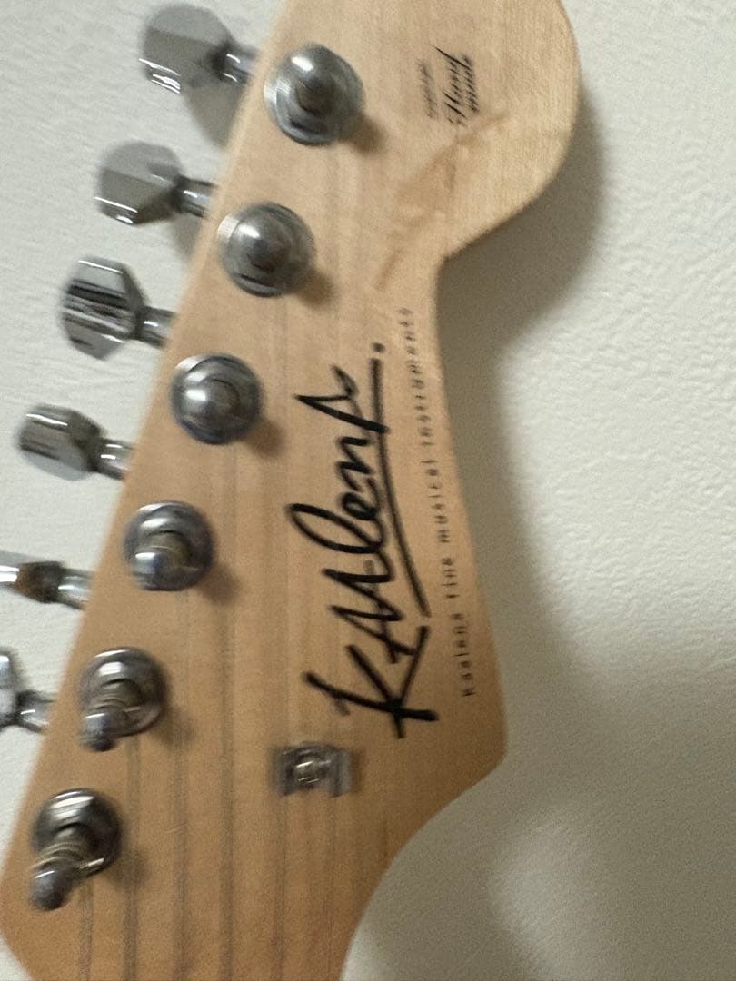 Kaalena ブラック エレキギター