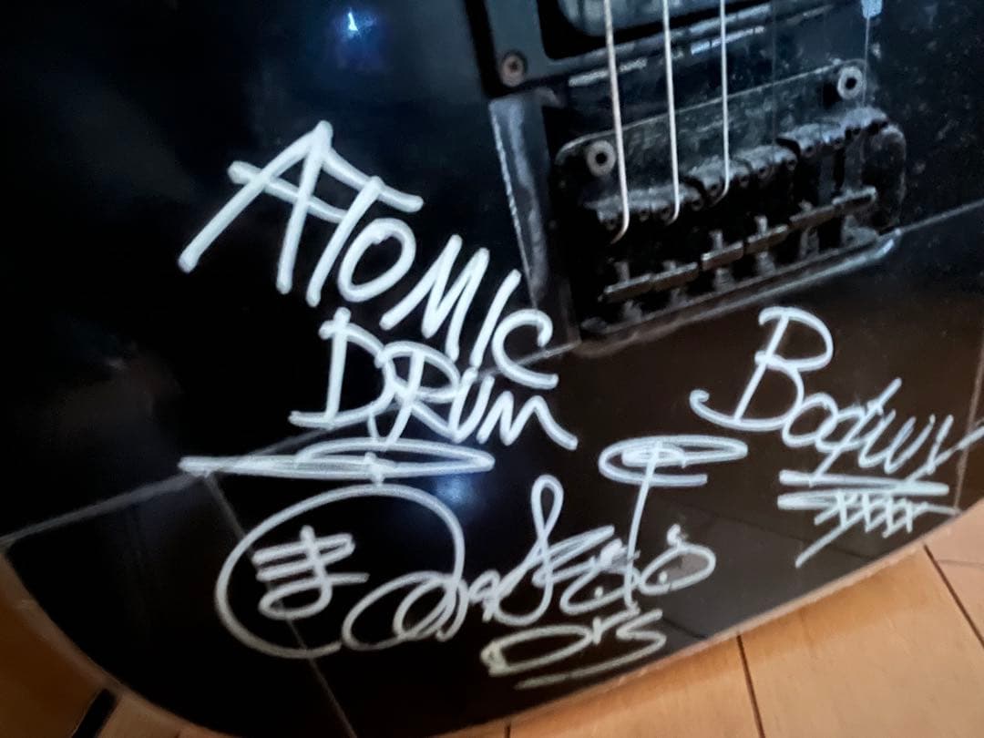 最終値下げ　Fernandes TEJ 布袋寅泰モデル　高橋まこと氏サイン入り