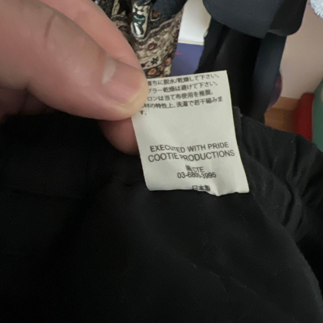 k*6様 COOTIEパンツ 2tuck Fasy Ankle Pants Lサ