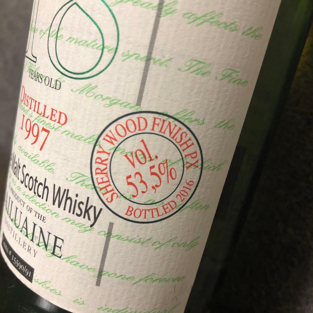 シングルモルトウイスキー ダルユーイン1997 18年 PXシェリーフィニッシュ