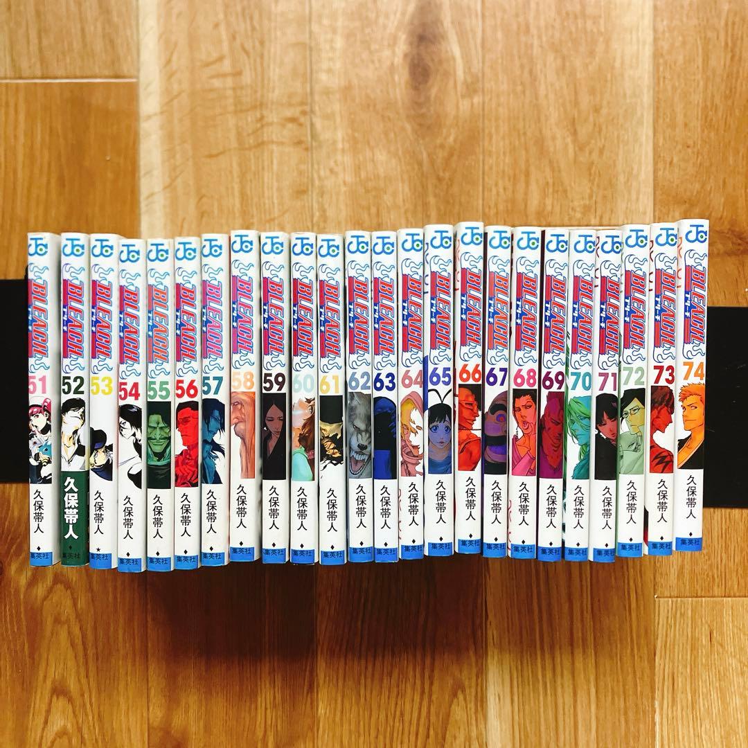 【漫画喫茶落ち】 BLEACH 全74巻セット 全巻 ブリーチ コミック まとめ