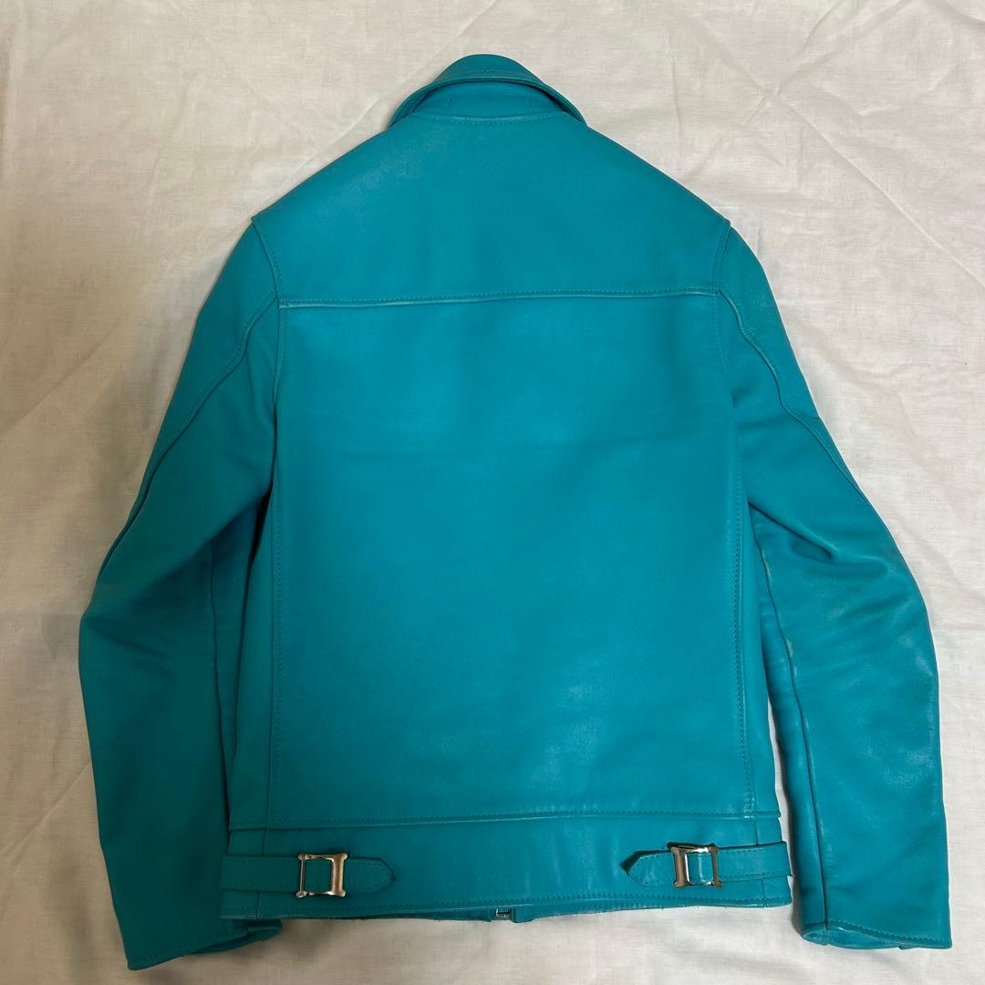 【ターコイズ　英国製】666ライダース LJM-9TF サイズ:32