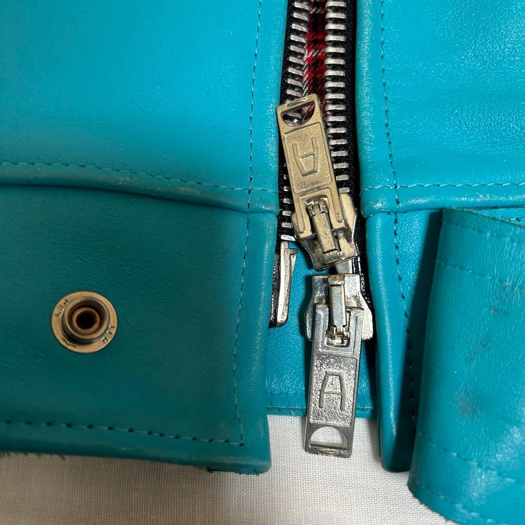 【ターコイズ　英国製】666ライダース LJM-9TF サイズ:32