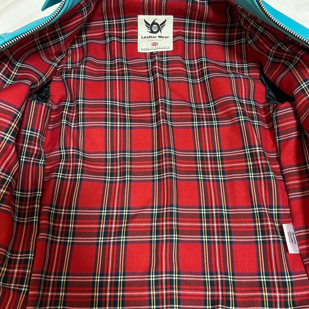 【ターコイズ　英国製】666ライダース LJM-9TF サイズ:32