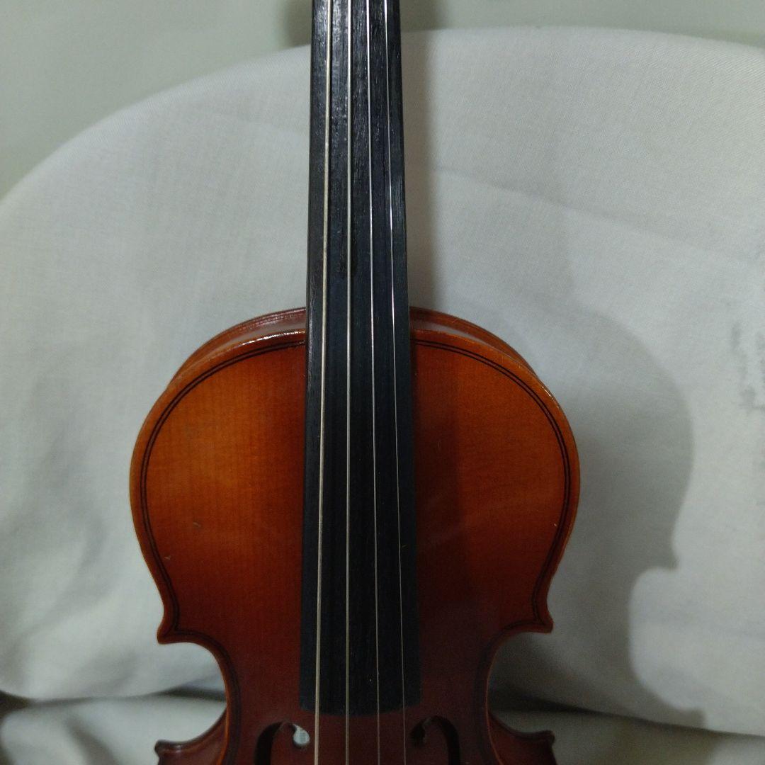 ♥4才前後の子供用♥スズキバイオリン1/10メンテ済♥品番220♥弓ケ―ス松脂付