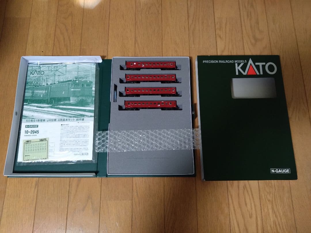 KATO 50系51型客車 Nゲージ 10-2045 JR仕様　4両基本セット