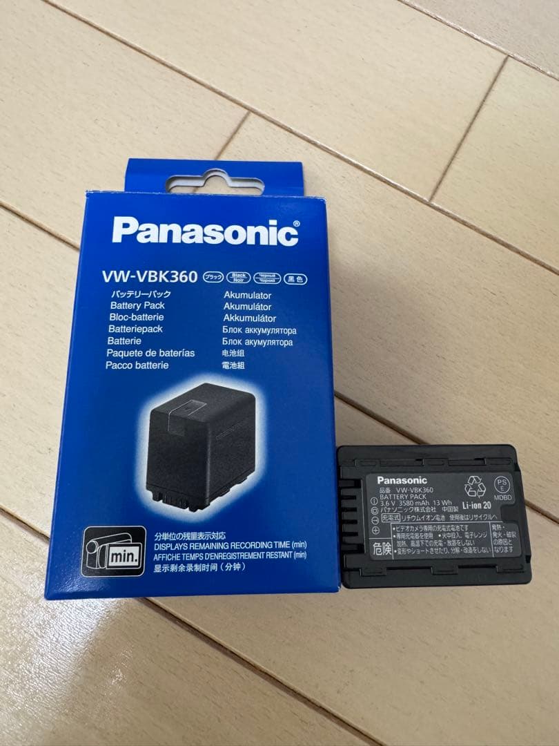 Panasonic HDC-TM90 ビデオカメラ 本体 64GB ＋大容量ＢＴ