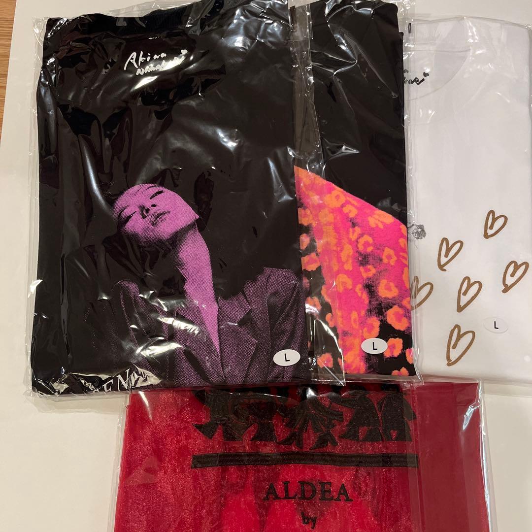 中森明菜x伊勢丹 ポップアップ Tシャツ ３枚 (Lサイズ)+数量限定ノベルティ