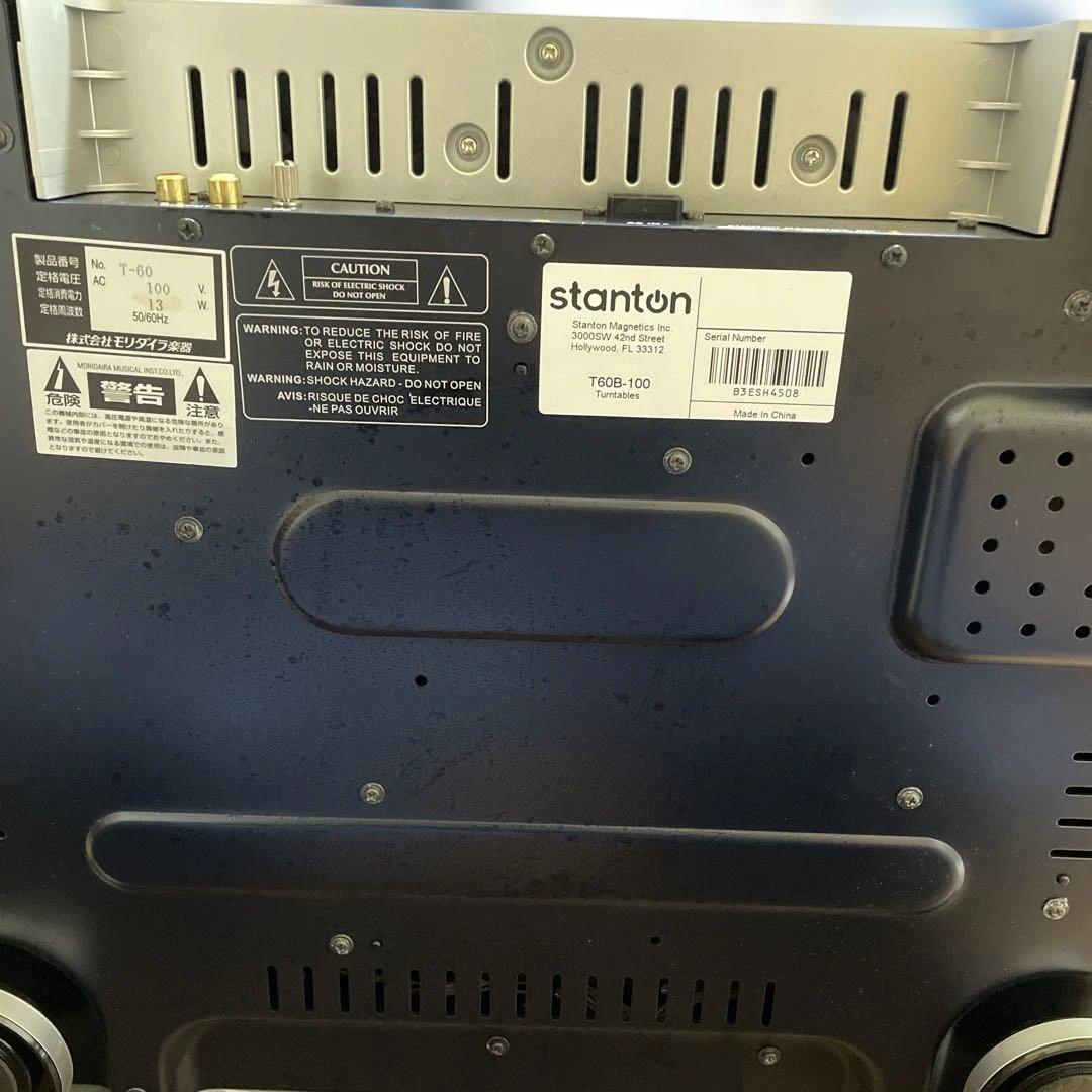 ロ*ン様 stanton T.60 ターンテーブルセット　2台