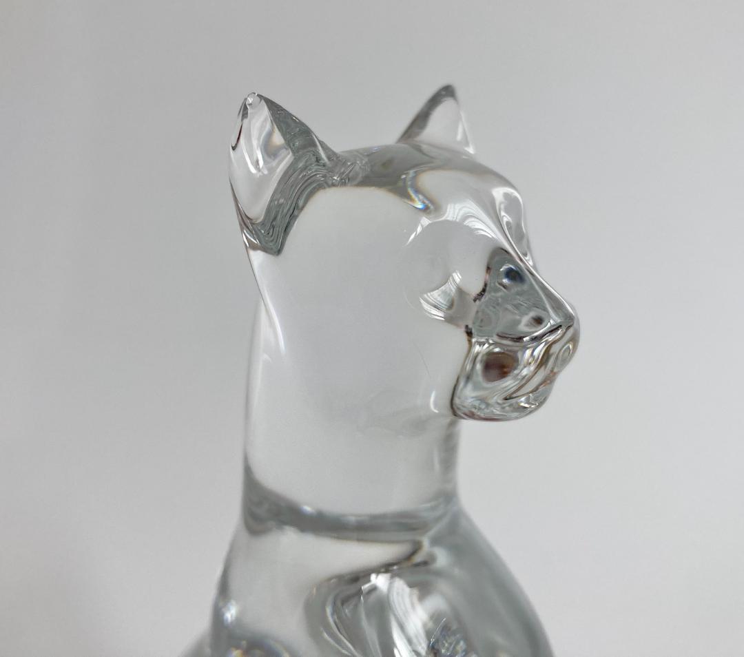 バカラ エジプシャンキャット クリスタル フィギュリン Baccarat 猫