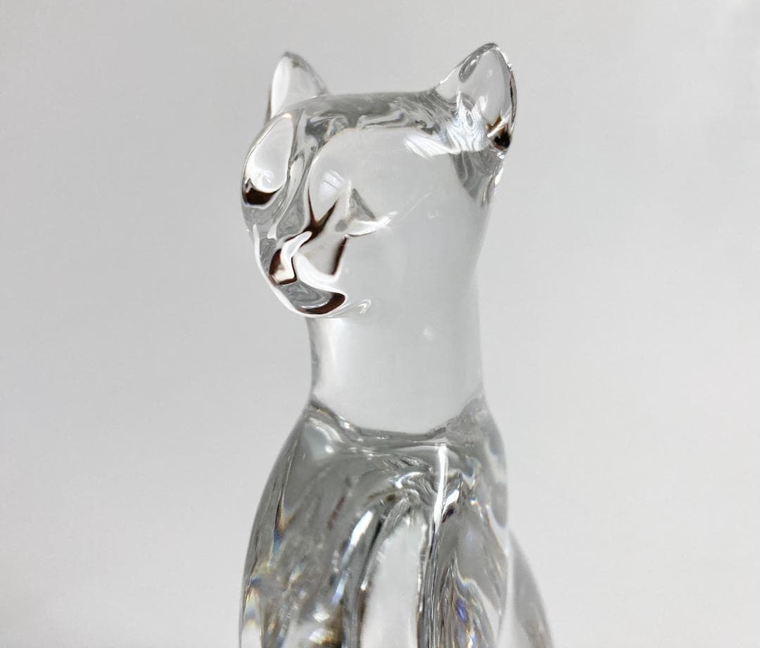 バカラ エジプシャンキャット クリスタル フィギュリン Baccarat 猫