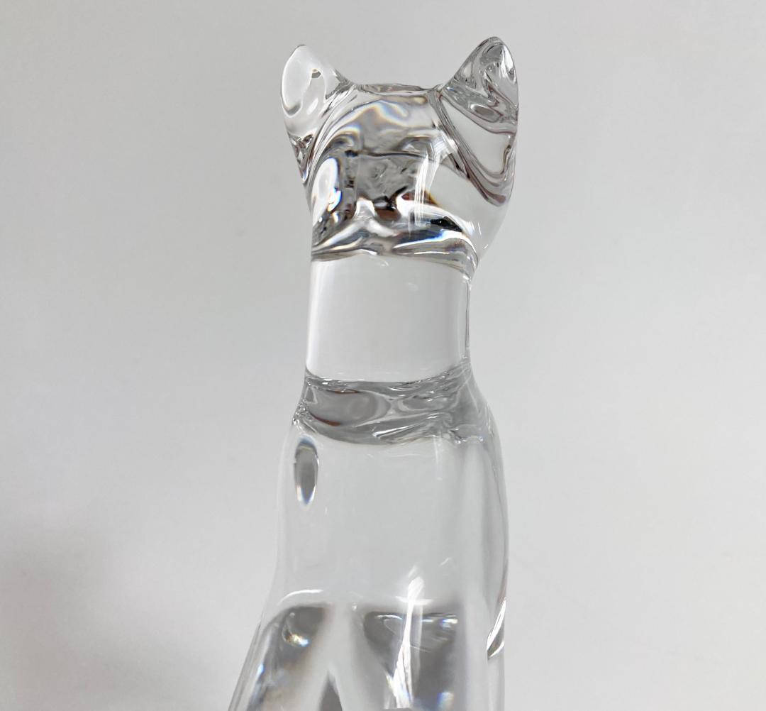 バカラ エジプシャンキャット クリスタル フィギュリン Baccarat 猫