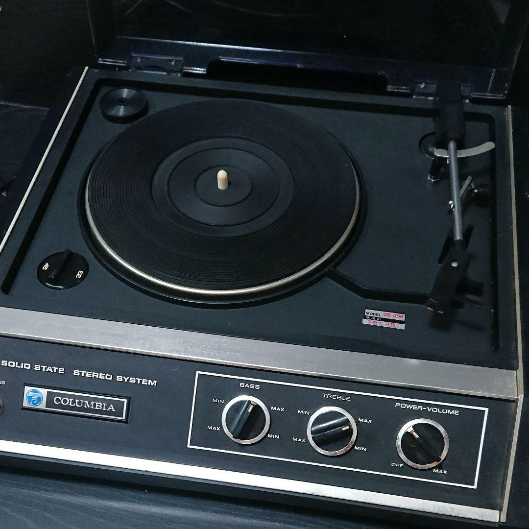 コロムビア OS-40R レコードプレーヤー