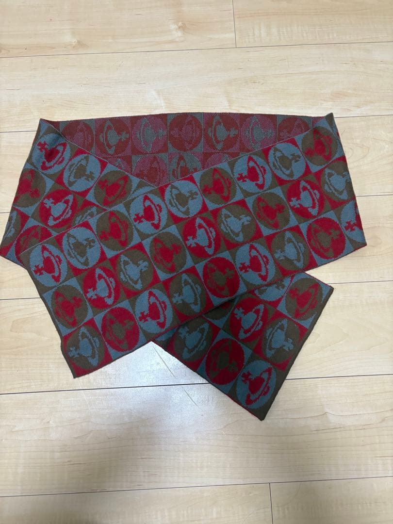 Vivienne Westwood オーブ総柄 マフラー