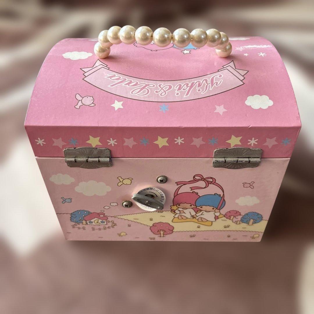 キキララ　オルゴール付き可愛いジュエリーボックス