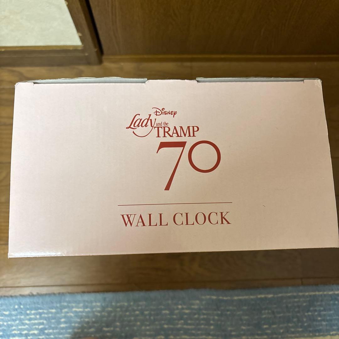 わんわん物語 時計 ライトアップ LADY AND THE TRAMP
