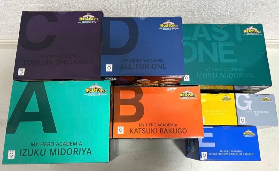 【一番くじ】僕のヒーローアカデミア-更に向こうへ-フィギュアコンプ！計35点！