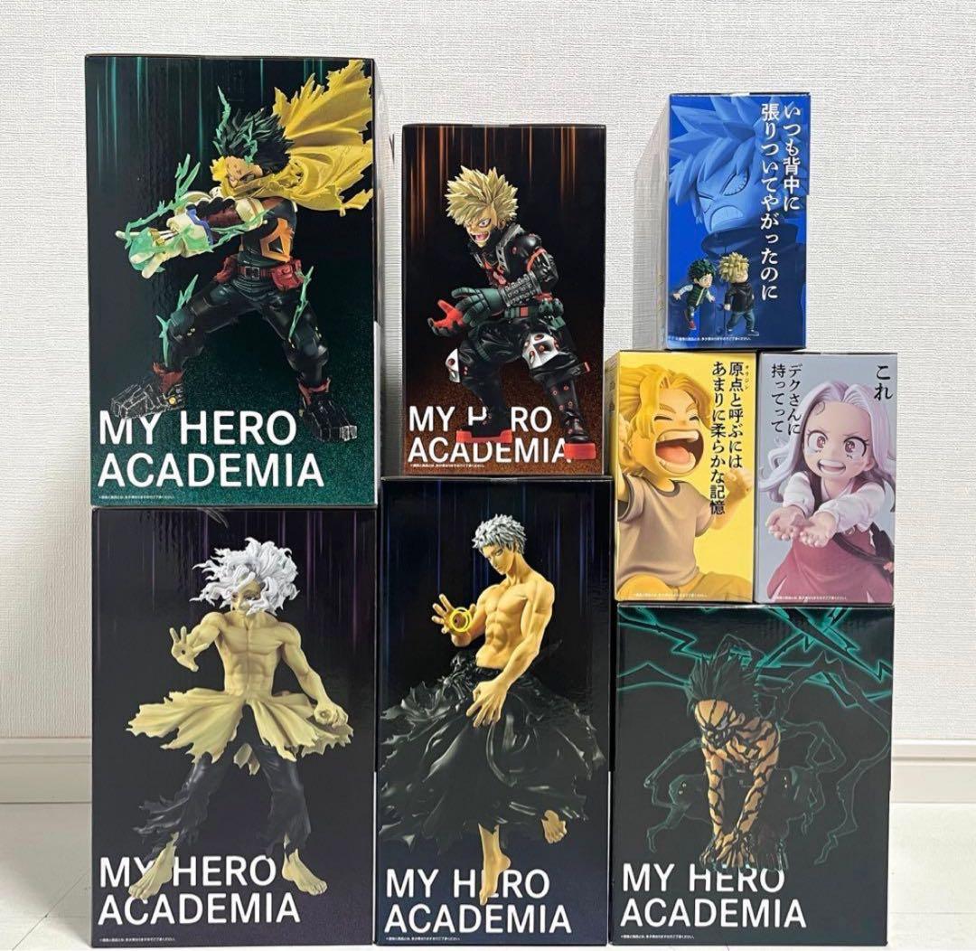 【一番くじ】僕のヒーローアカデミア-更に向こうへ-フィギュアコンプ！計35点！