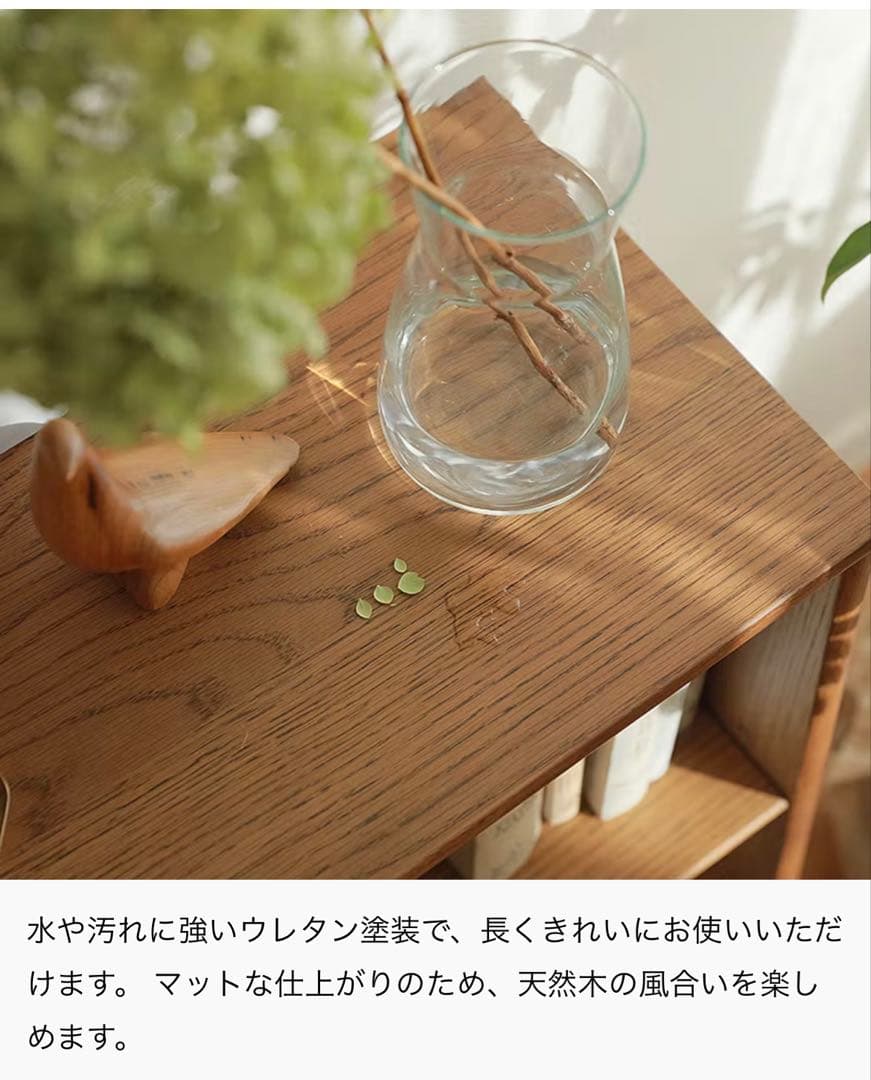 Re:CENO product ｜ブックシェルフsilta 深いブラウン可動式棚