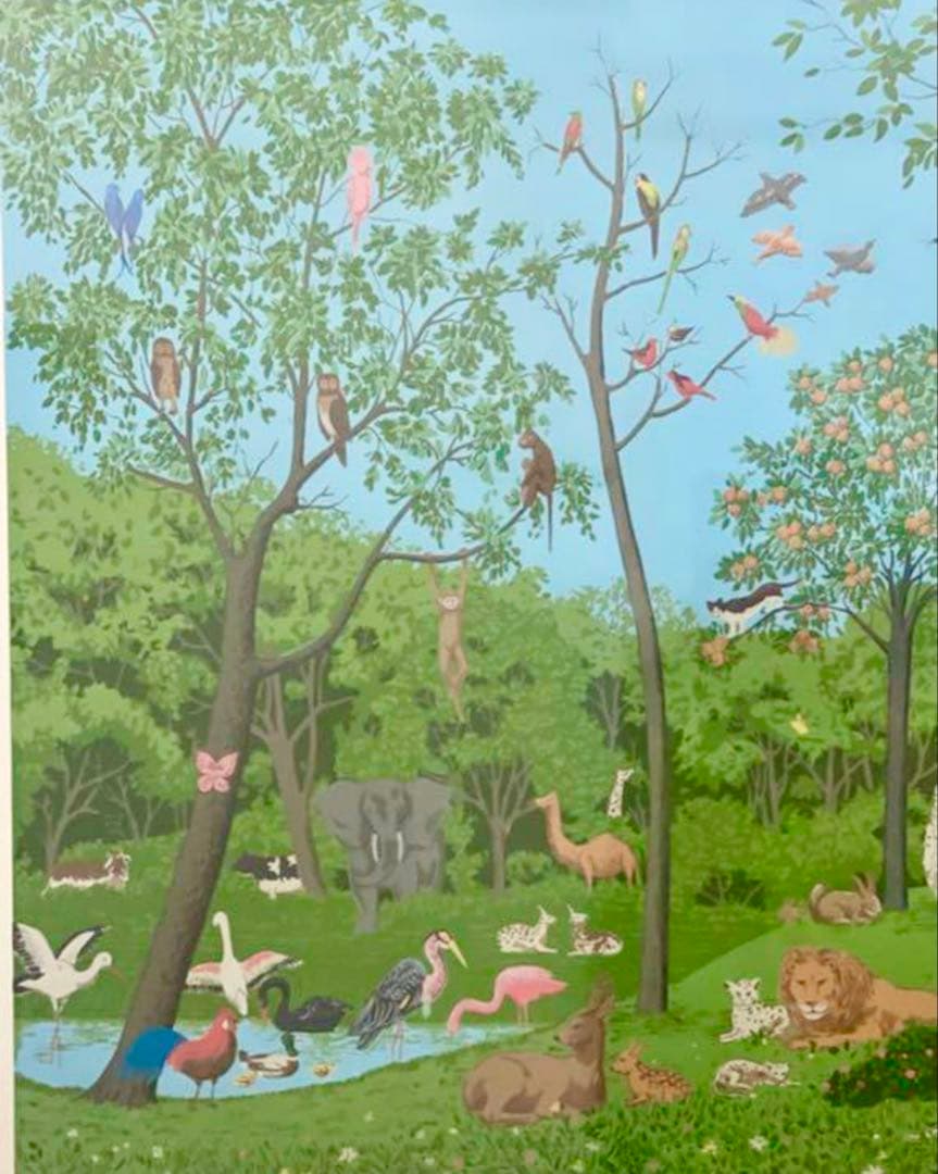 “アダムとイブ” パリ人気作家の大作❗️大変お買い得❗️元ギャラリーオーナーお勧め