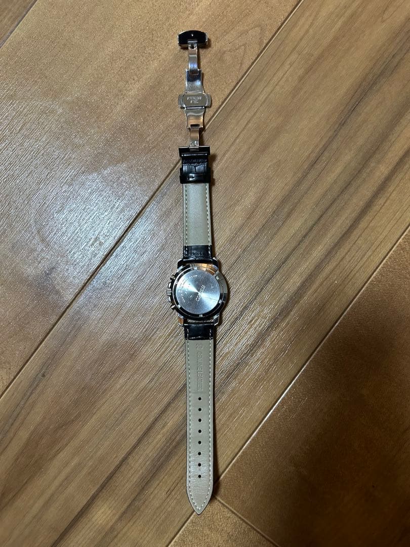 新品電池•美品】セイコー　クロノグラフ 稼働