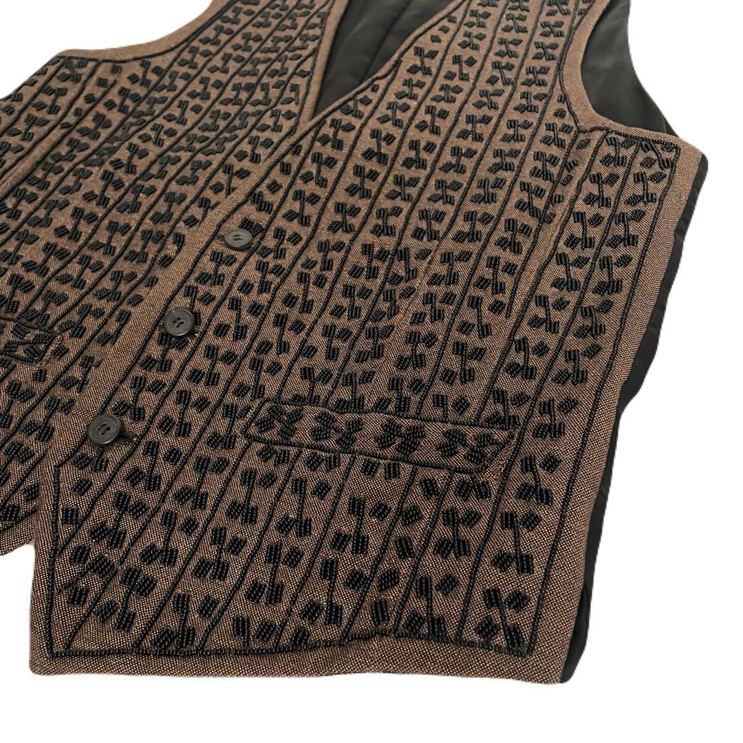 トップス DRIES VAN NOTEN Beaded Embroidered Vest