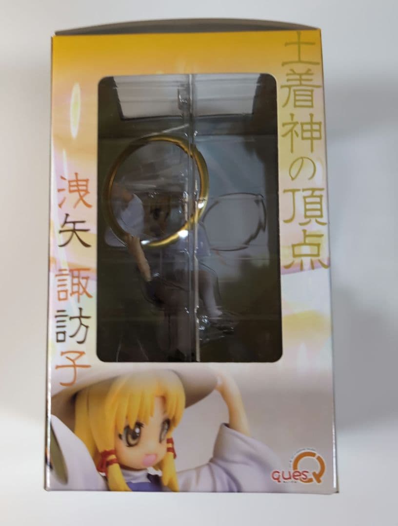 新品未開封 土着神の頂点 洩矢諏訪子 東方Project フィギュア キューズQ