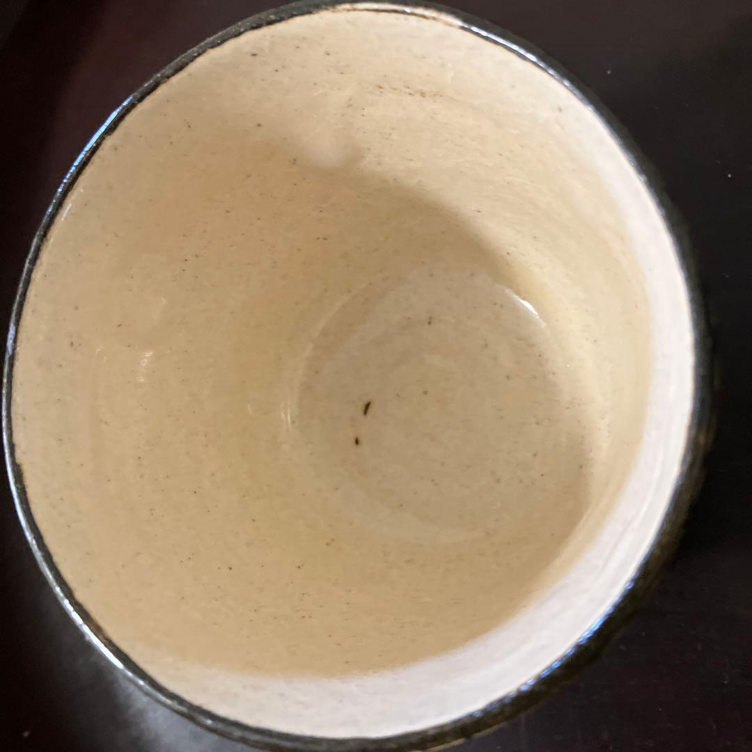 麦藁手蕎麦猪口　瀬戸　十草　美濃　古道具　　青山二郎　白洲正子　古民芸　酒器