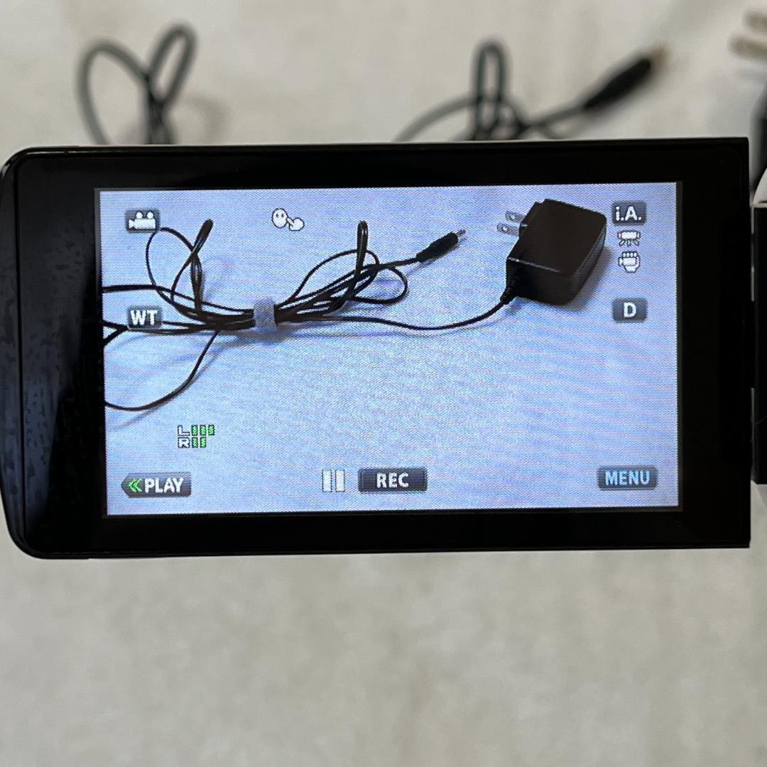 JVC ケンウッド GZ-E780-W ビデオカメラ、専用BDライター