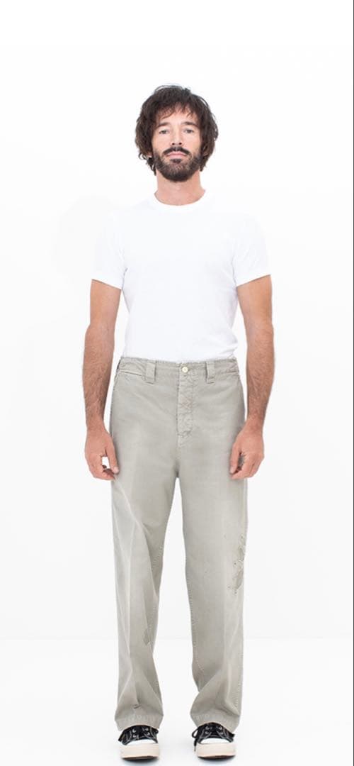パンツ VISVIM 25SS WIDE CHINO PANTS CRASH