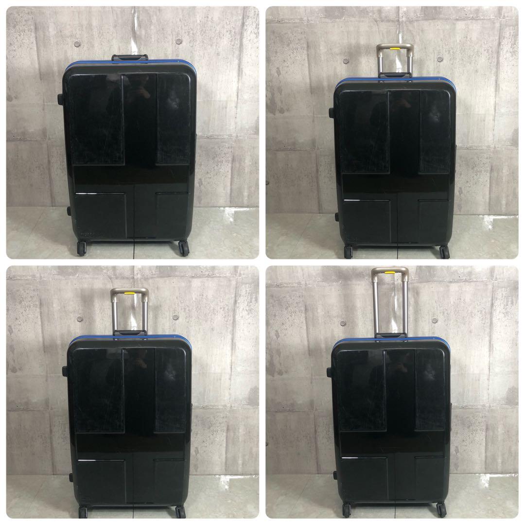 イノベーター　スーツケース　ブラック　国旗　1週間目安　TSAロック　大容量