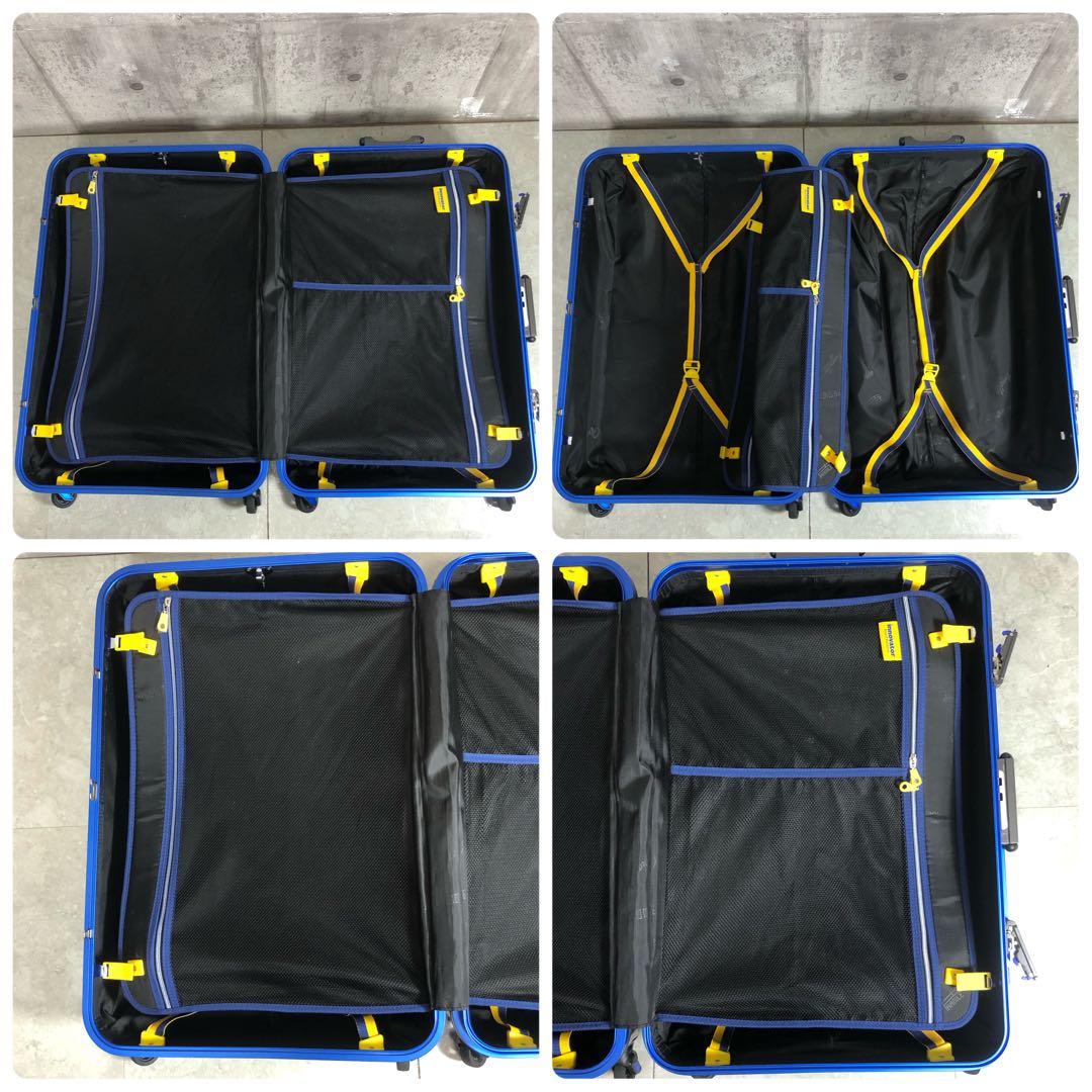 イノベーター　スーツケース　ブラック　国旗　1週間目安　TSAロック　大容量