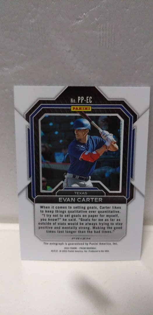 TOPPS 以外　 EVAN CARTER
