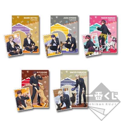 新品★A3！★秋組【伏見臣】クリアファイル＆ブロマイド★一番くじ★3点セット