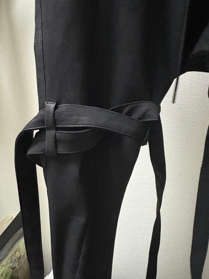 kiryuyrik コーティングストラップサルエルパンツ　Sサイズ