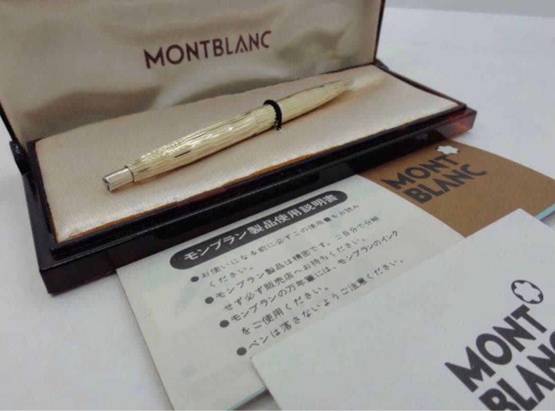 ⭐️究極のレアモデル⭐️モンブラン⭐️総金張りモデル⭐️コレクション・マダムNo0946