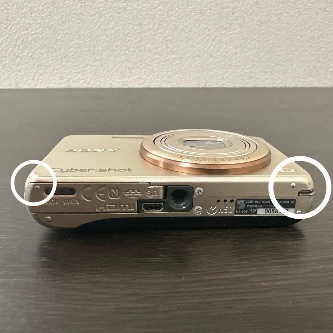 SONY Cyber-shot ゴールド10倍光学ズーム DSC-WX200