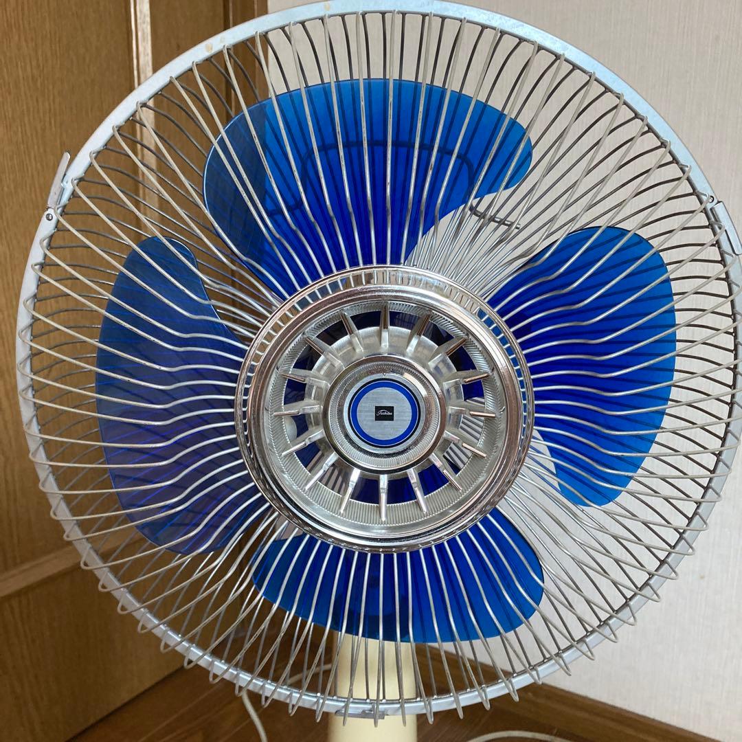 東芝扇風機　座敷扇風機　H-30P20 水連　1977年製昭和レトロ当時物