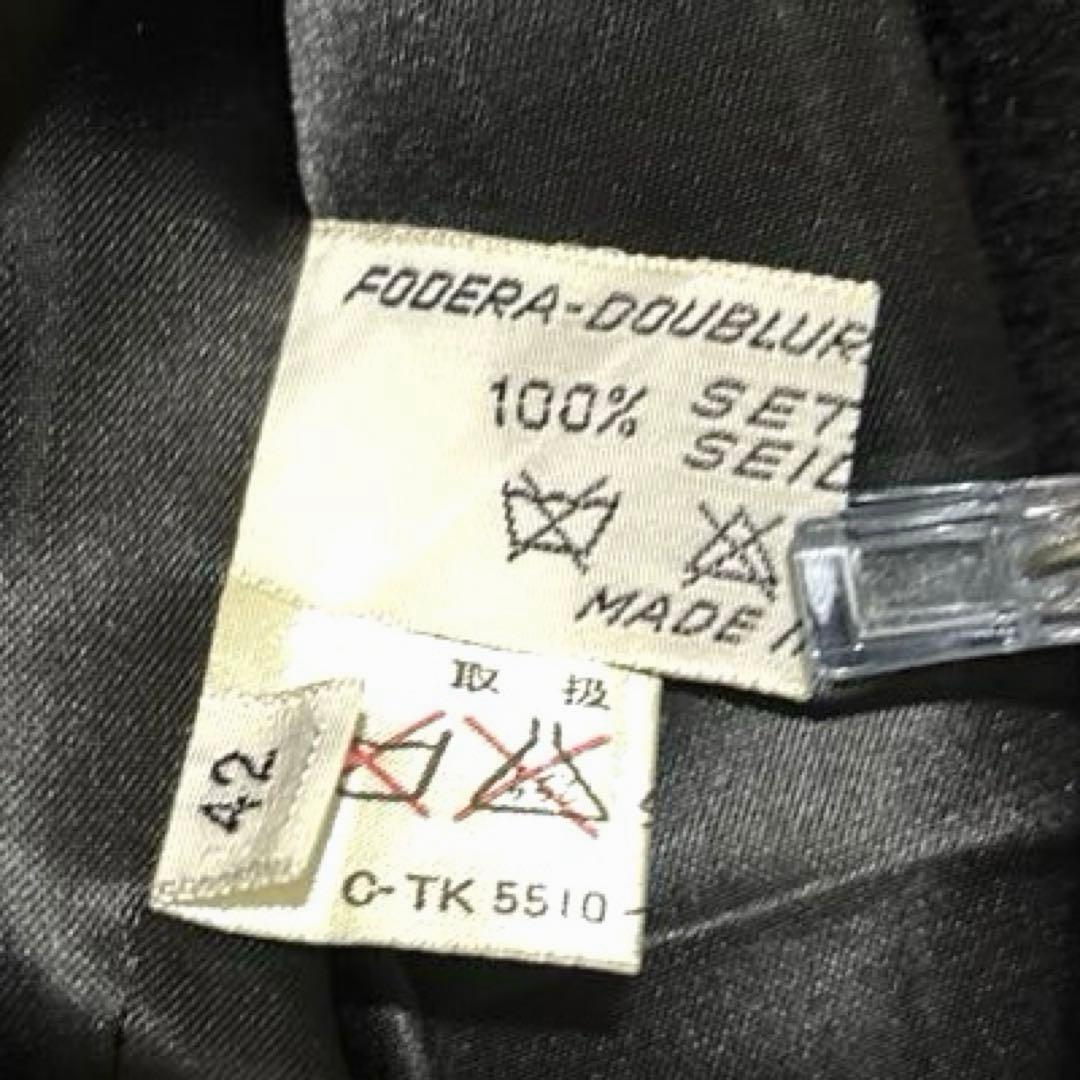 美品ヘルノ ダブルチェスター ロングコート　カシミヤ シルクスカーフ herno