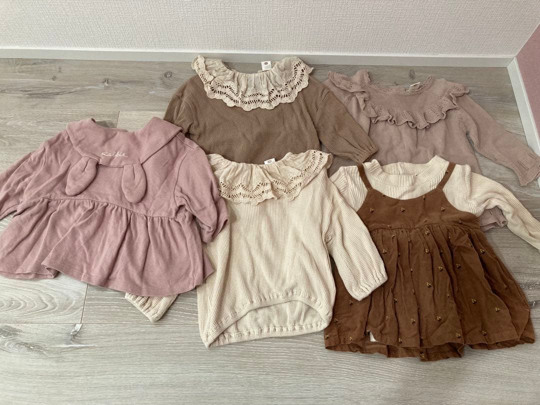 子ども服　女の子　まとめ売り　44点　80センチ