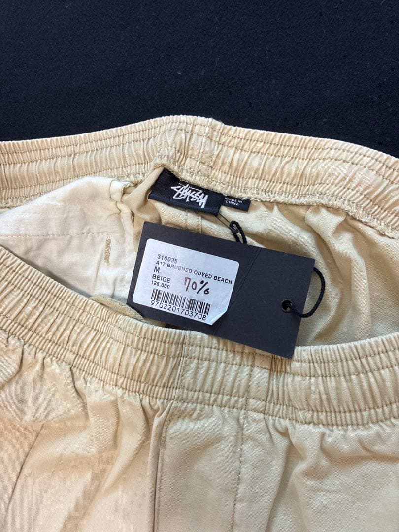 パンツ Stussy brushed odyed beach pants M