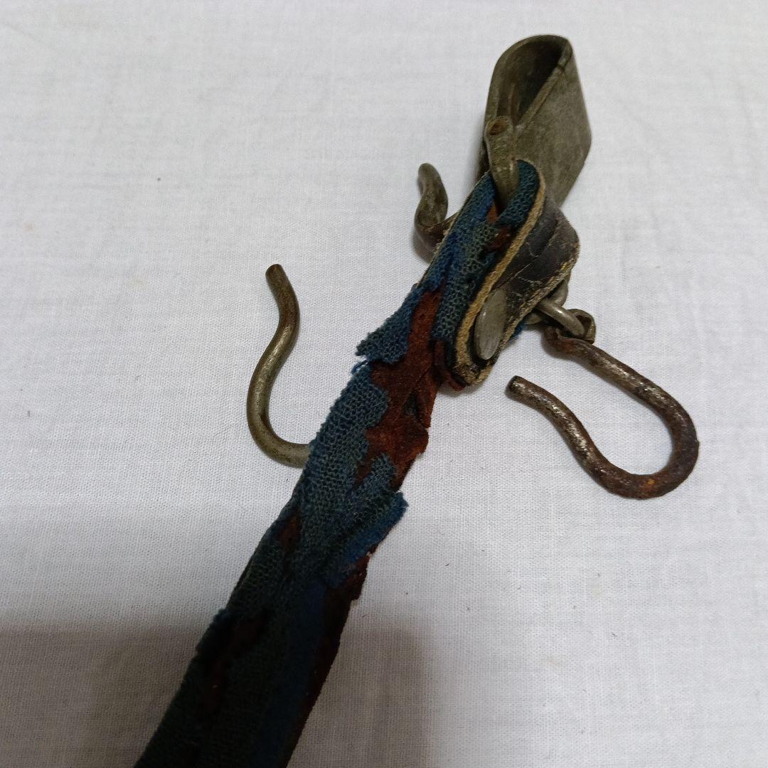 昭和初期の　陸軍吊り環ベルト