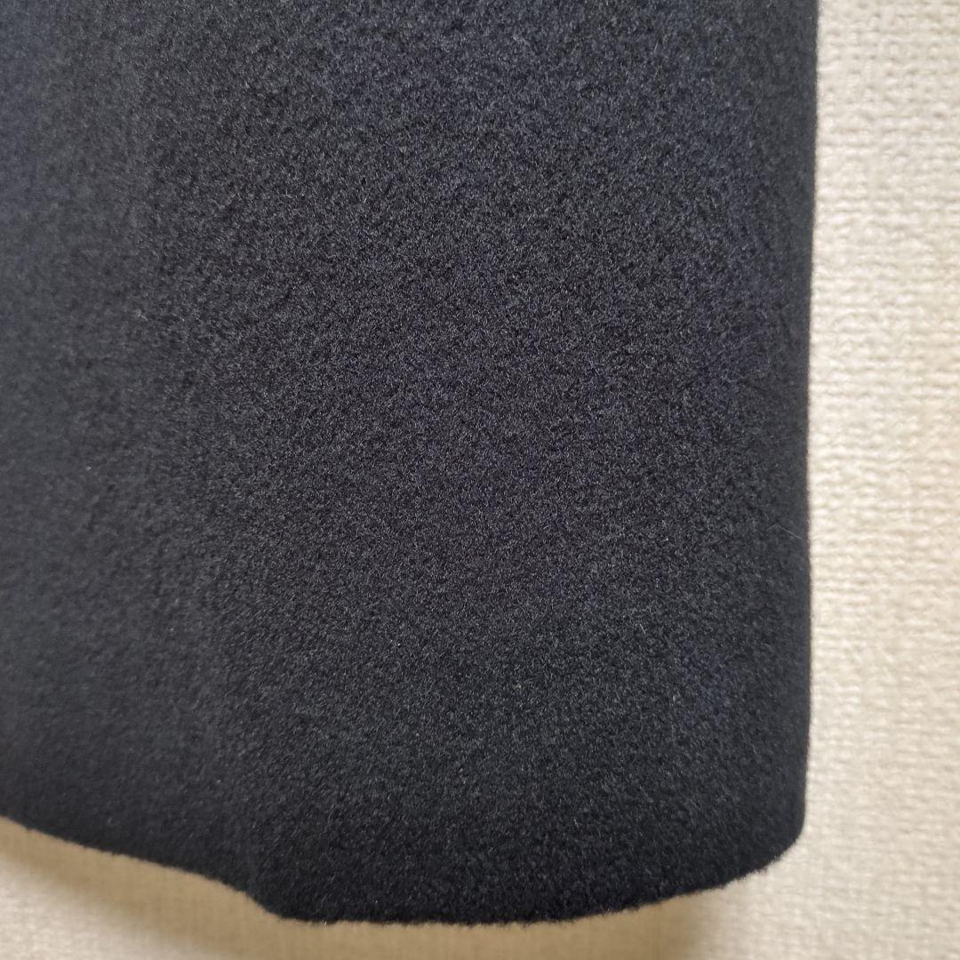 美品　オンワード　jプレス　チェスターコート　黒　クリーニング済　上品