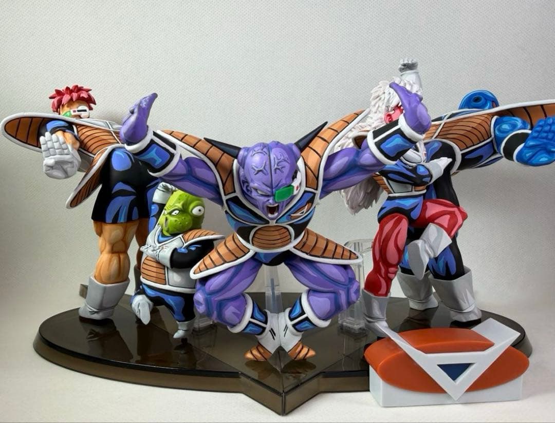 ドラゴンボール　リペイント　THE出陣　ギニュー特戦隊5種セット