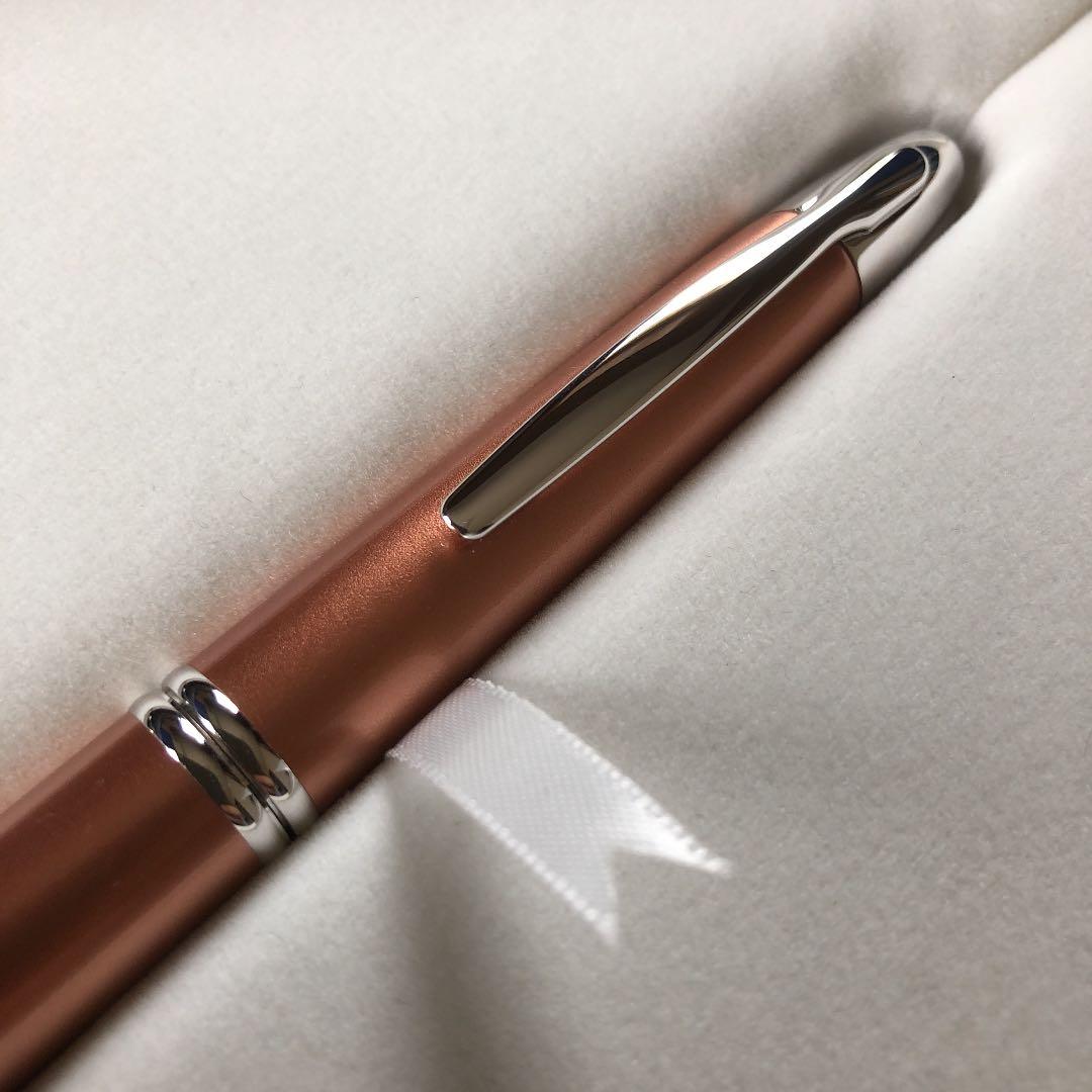 パイロット　キャップレス万年筆　2014年限定　カッパー　細字　Ｆニブ